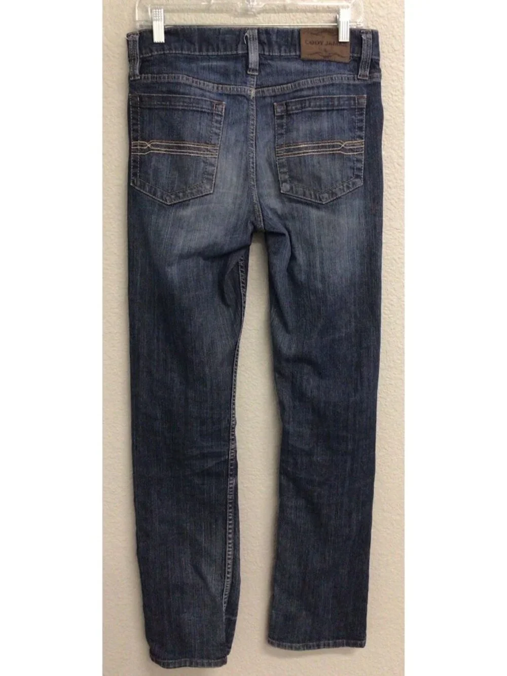Cody James Mens Straight Leg Stretch Denim Jeans Size 31 X 36 Flaw